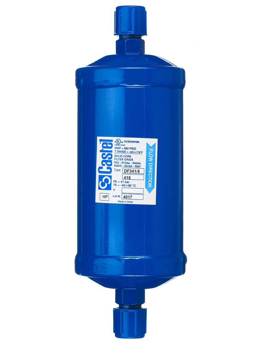 ФИЛЬТР-ОСУШИТЕЛЬ CASTEL резьба под гайку 5/8" SAE DF341/5