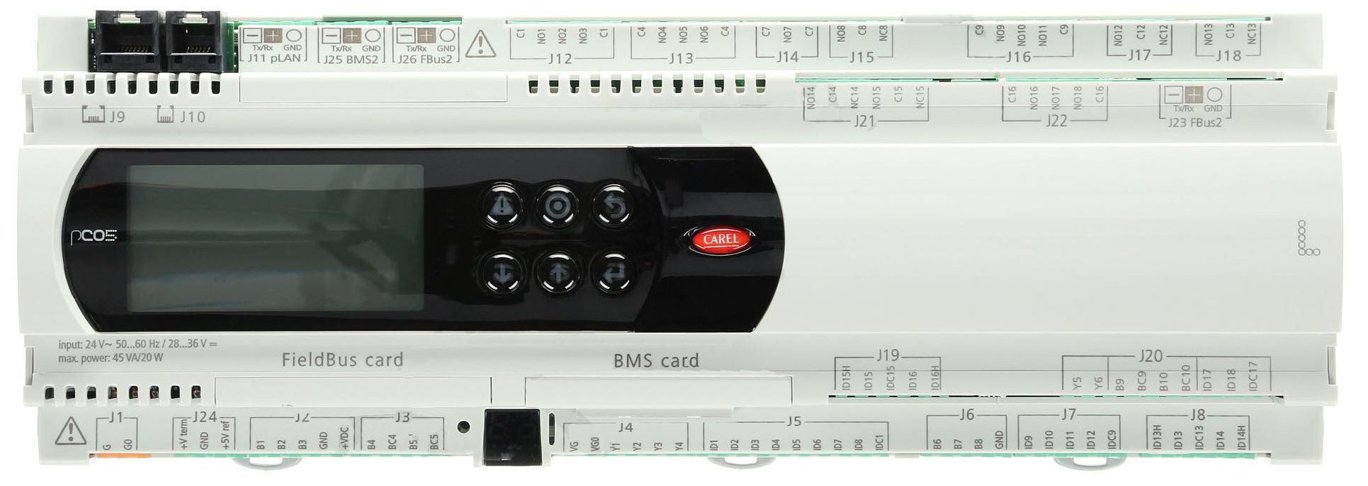 КОНТРОЛЛЕР CAREL PCO5 LARGE + PGD1 BUILT IN, PCO5000000EL0