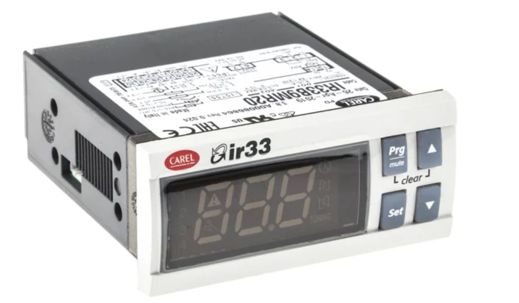 КОНТРОЛЛЕР УНИВЕРСАЛЬНЫЙ  CAREL IR33 UNIV. 2 UNIVERSAL INPUTS, 1 D.O.+ 1A.O., BUZ, IR, 24 VAC/VDC