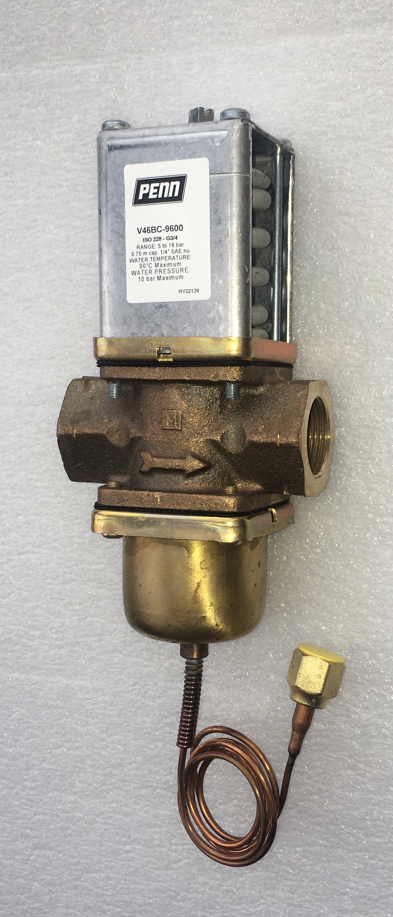 Клапан водорегулирующий Johnson Controls V46 BC-9600, 3/4"