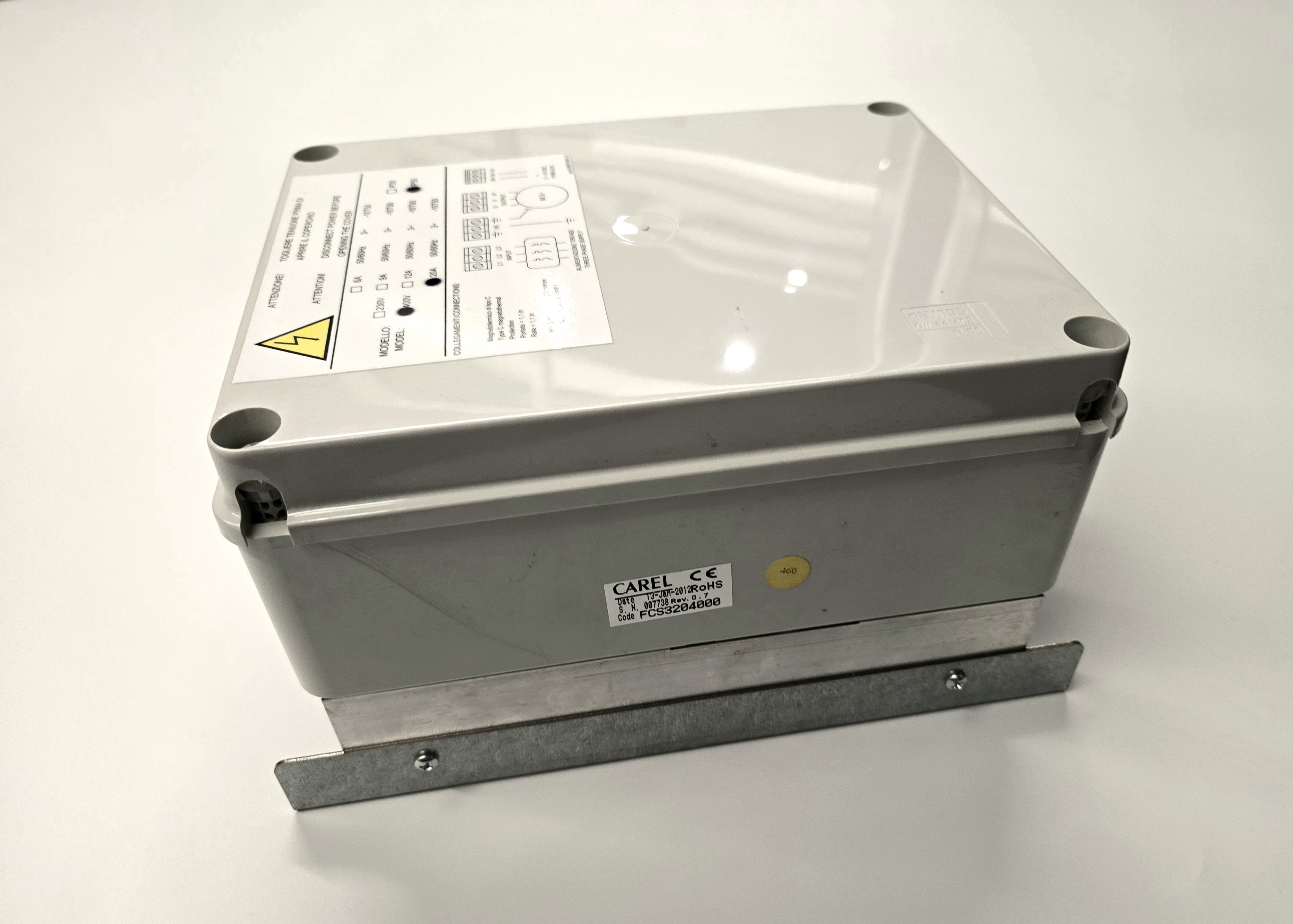 РЕГУЛЯТОР СКОРОСТИ ВРАЩЕНИЯ ВЕНТИЛЯТОРА CAREL FAN SPEED CONTROL, 400V, 20A, FCS3204000 (FCR3204020)