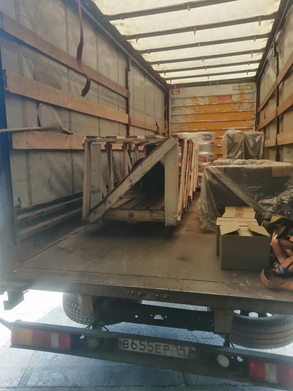 Отгрузка кожухотрубного теплообменника клиента из Санкт-Петербурга