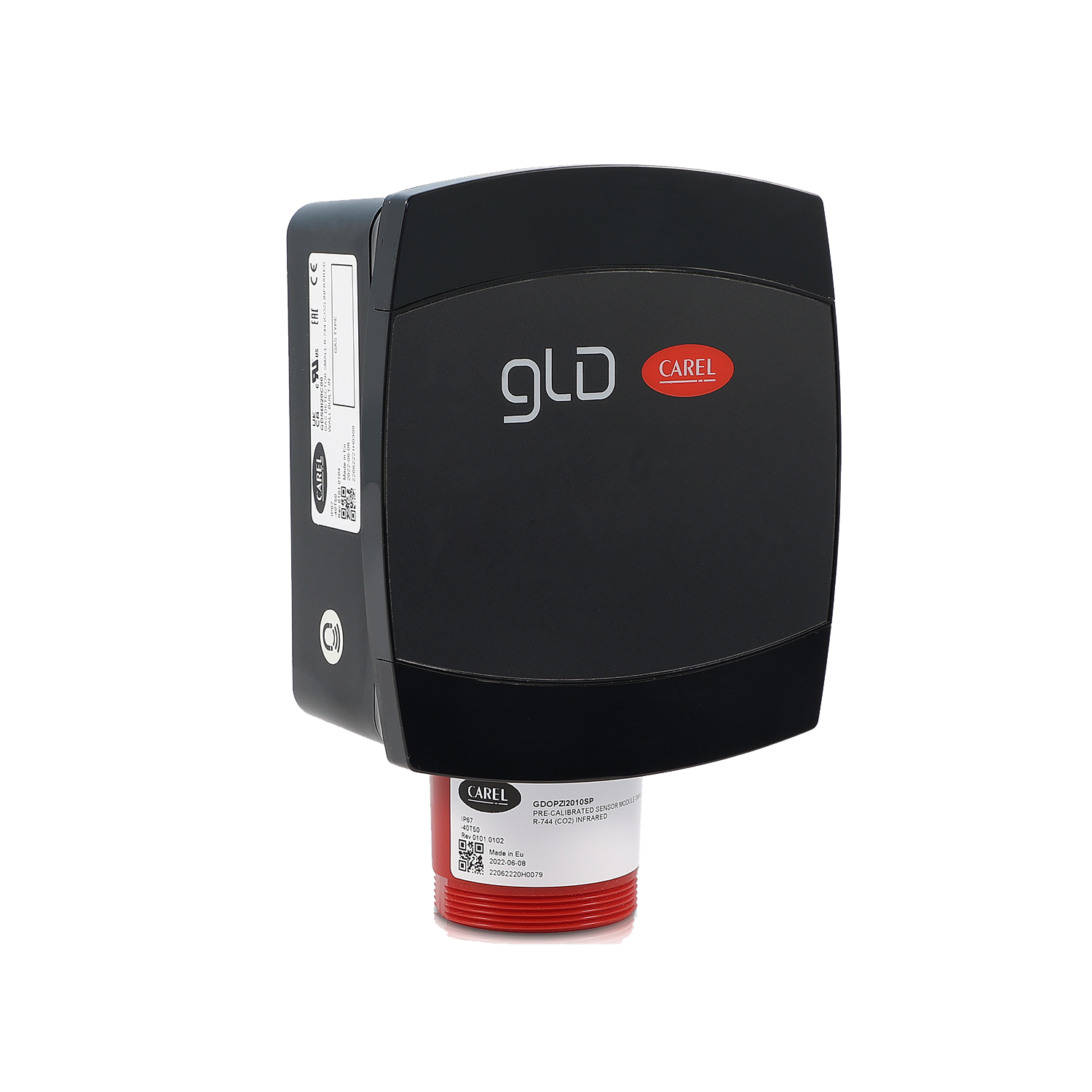 ДАТЧИК УТЕЧКИ ГАЗА CAREL GLD (ГРУППА 1), НАСТЕННЫЙ CAREL GAS SENSOR LEAKAGE DETECTOR SEMICONDUCTOR VERSION, wall built-in