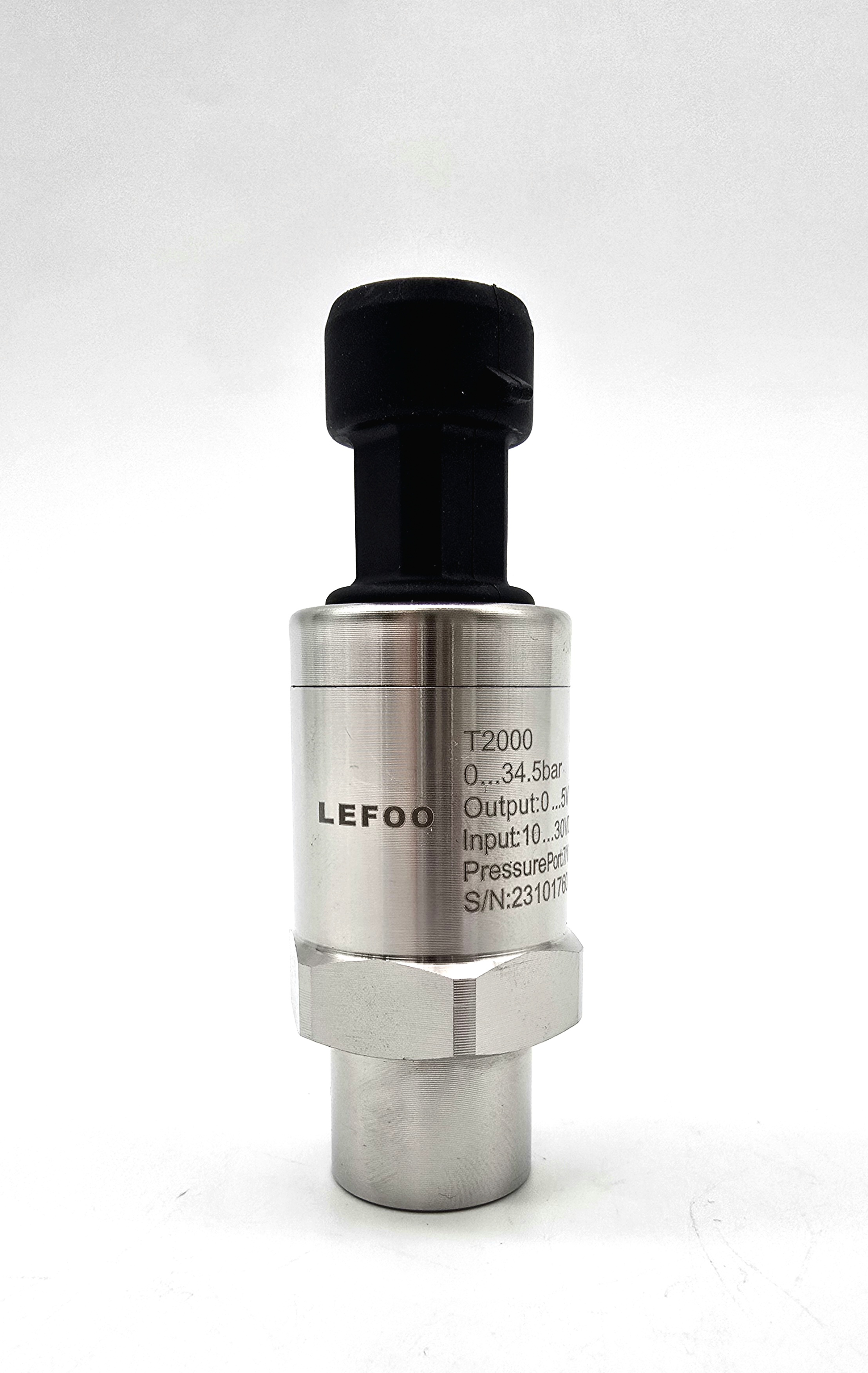 ДАТЧИК ДАВЛЕНИЯ LEFOO PRESS. TRASD. Output: 0-5 V, Press. range: 0...34,5 BAR, Power supp. 10-30 VDC, Packard, Female, 7/16"-20UNF, IP67, T-2000-34,5 (SPKT**33P1)