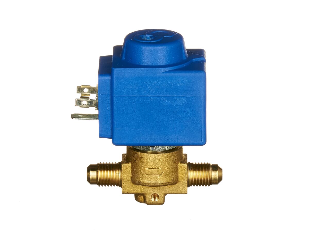 СОЛЕНОИДНЫЙ КЛАПАН С КАТУШКОЙ CASTEL Solenoid Valve 3/8" Flare  220-230V, 1020/3A6