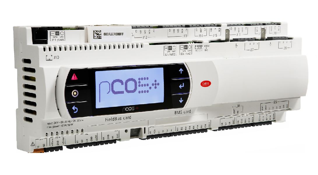 КОНТРОЛЛЕР CAREL,  PCO5+ MEDIUM, FB/BMS NO OPTO, USB, EVD EVO EMBEDDED FOR 2 UNIV. EXV, PGD1 BUILT I