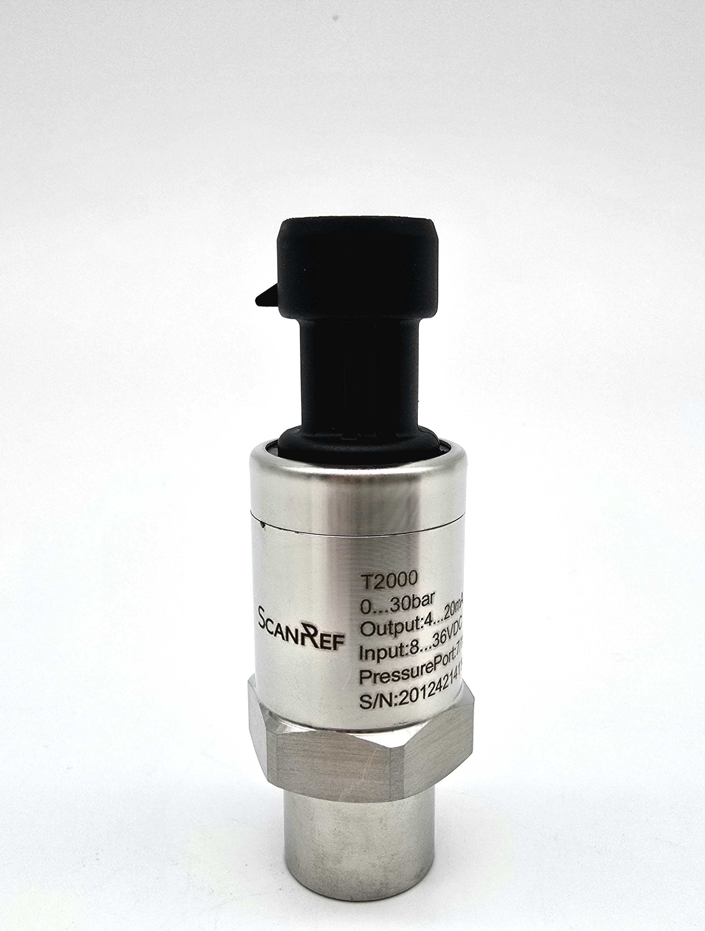 ДАТЧИК ДАВЛЕНИЯ LEFOO/ScanRef PRESS. TRASD. Output: 4-20mA, Press. range: 0...30 BAR, Power supp. 8-36 VDC, Packard, Female, 7/16"-20UNF, IP67