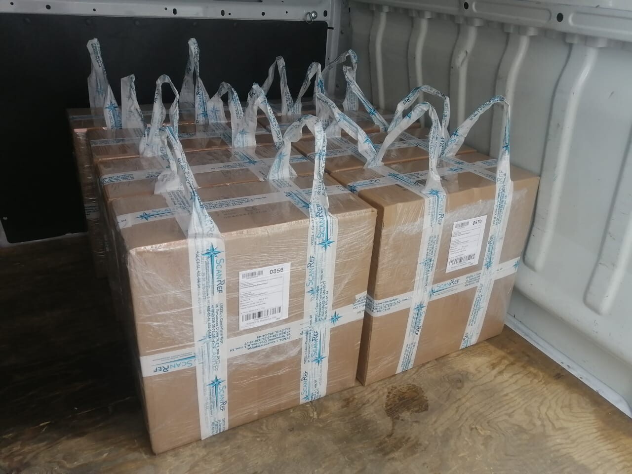 Отгрузка вентиляторов клиенту в г. Белая Калитва, Ростовская обл.