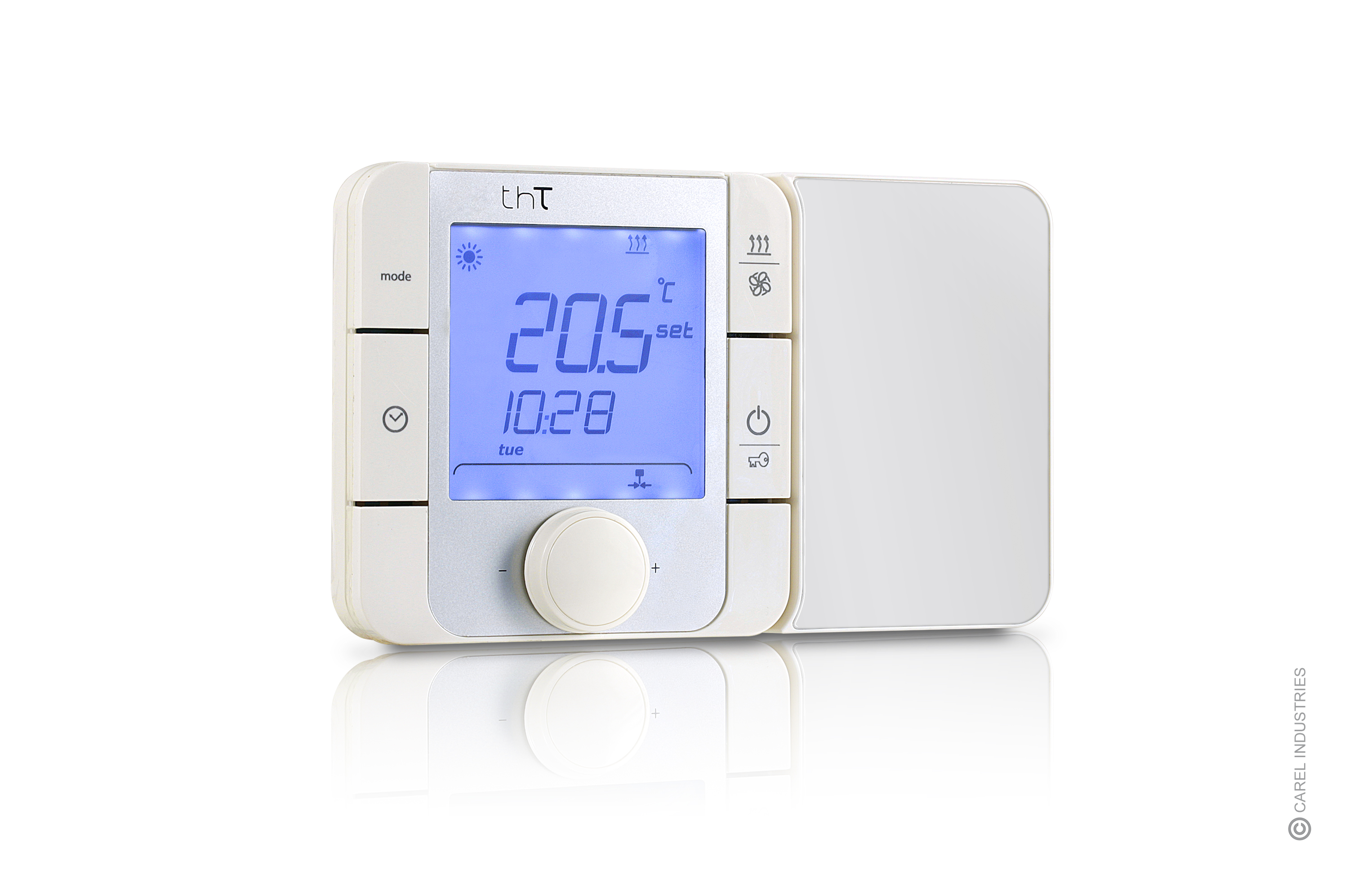 ТЕРМОСТАТ И ГИГРОСТАТ CAREL  THT THERMOSTAT TEMPERATURE - WALL MOUNTING - KEYPADS WITH ENCODER 85 TO