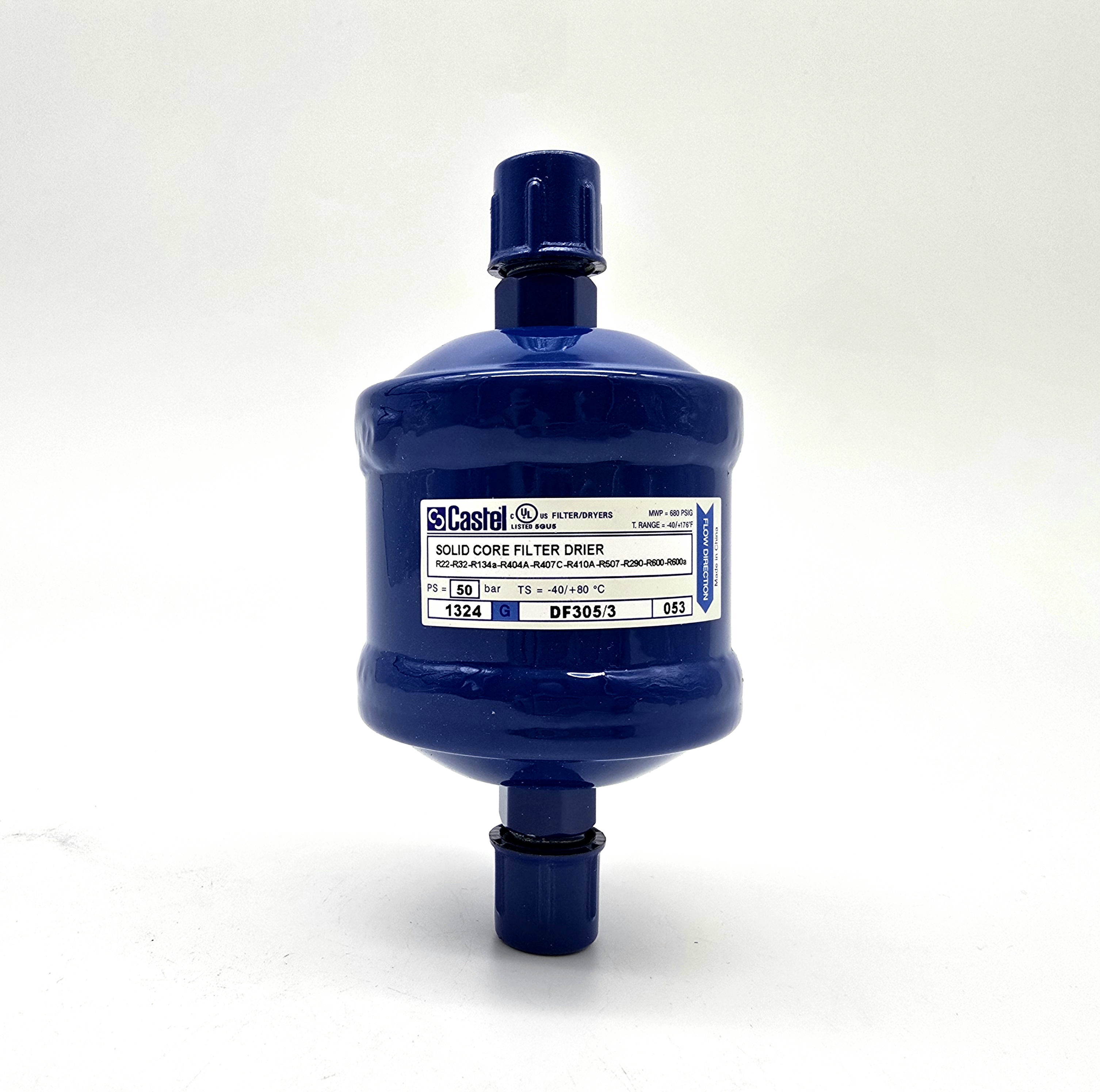 ФИЛЬТР-ОСУШИТЕЛЬ CASTEL резьба под гайку 3/8" SAE DF305/3