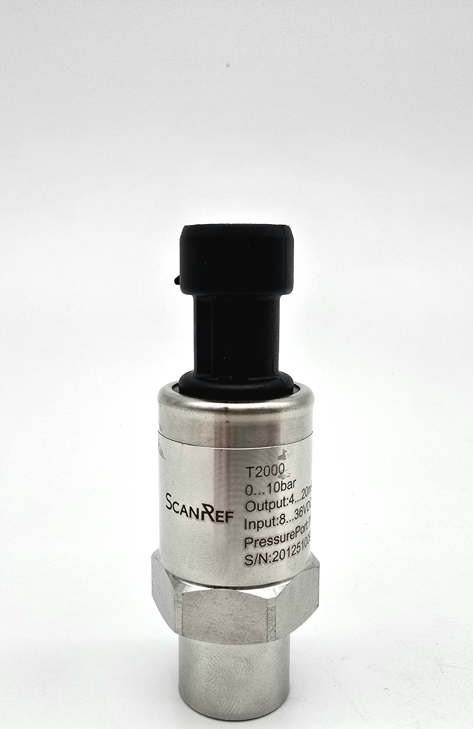 ДАТЧИК ДАВЛЕНИЯ LEFOO/ScanRef PRESS. TRASD. Output: 4-20mA, Press. range: 0...10 BAR, Power supp. 8-36 VDC, Packard, Female, 7/16"-20UNF, IP67