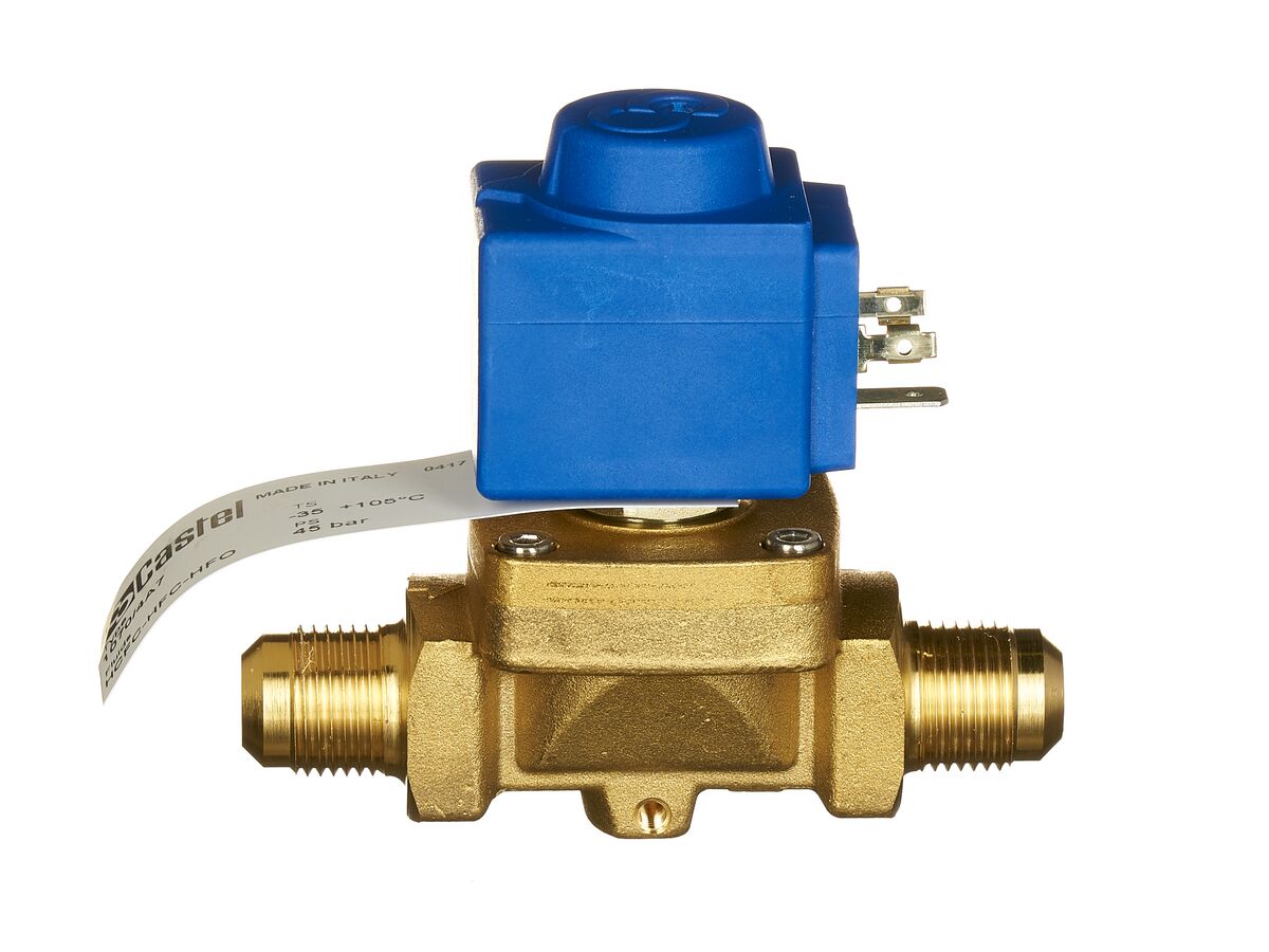 СОЛЕНОИДНЫЙ КЛАПАН С КАТУШКОЙ CASTEL  Solenoid Valve 5/8" Flare  220-230V, 1070/5A6
