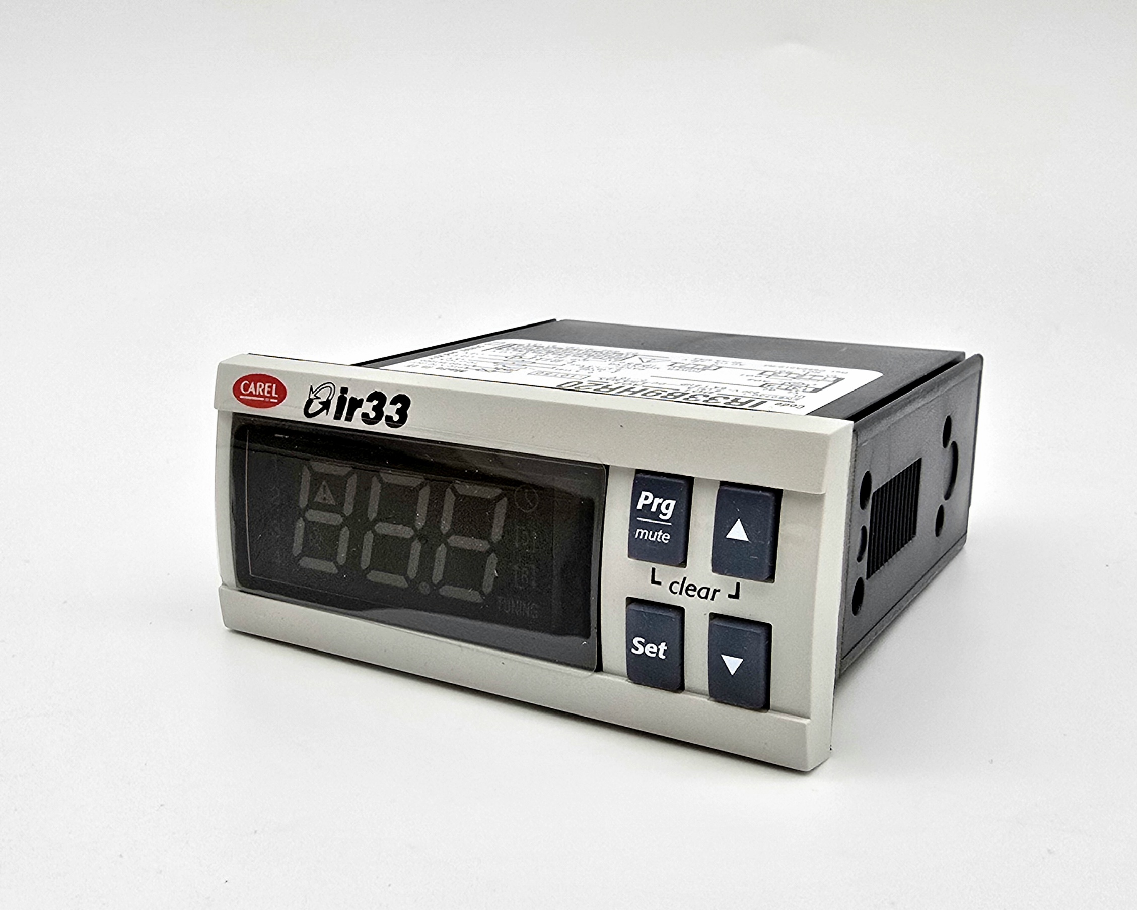 КОНТРОЛЛЕР УНИВЕРСАЛЬНЫЙ  CAREL IR33 UNIV. 2 UNIVERSAL INPUTS, 1 D.O.+ 1A.O., BUZ, IR, 115 TO 230 VA