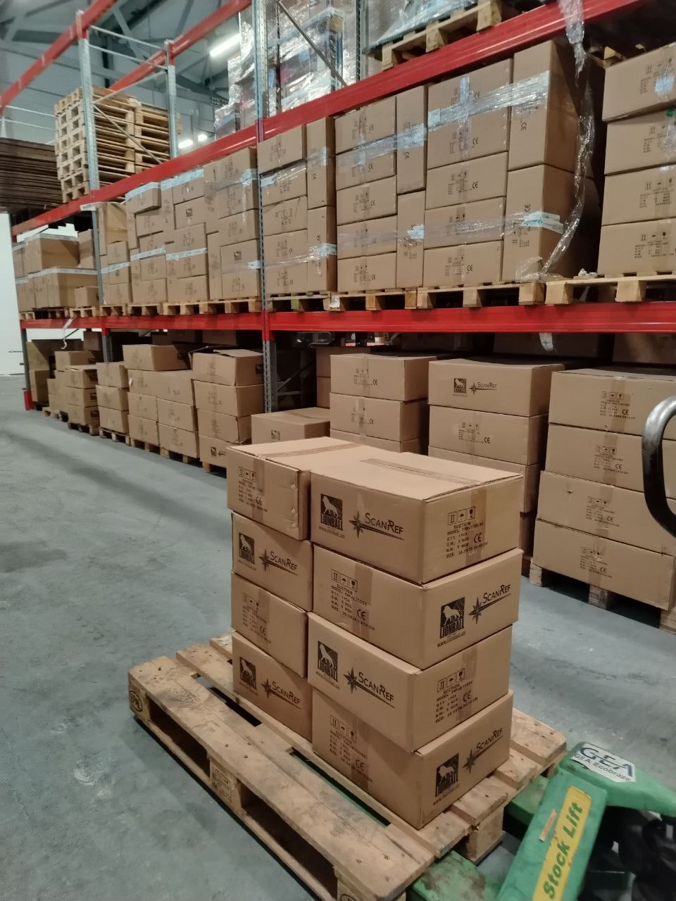 Отгрузка вентиляторов LionBall клиенту в Ставрополь