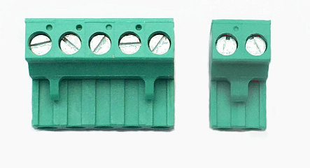 КОМПЛЕКТ РАЗЪЕМОВ CAREL,  EXV  ДРАЙВЕРА, VERTICAL OUT, SILK-SCREENED CONNECTORS KIT FOR EXV DRIVER,