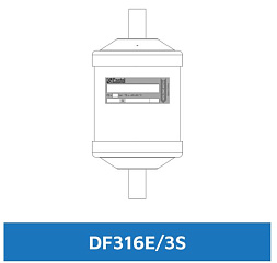 ФИЛЬТР-ОСУШИТЕЛЬ CASTEL (ПАЙКА) CO2 3/8"ODS DF316E/3S
