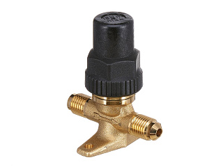 ВЕНТИЛЬ ЗАПОРНЫЙ CASTEL  CO2 Hermetic Valve 1/4" Flare, 6010E/2