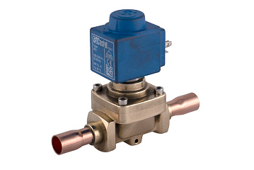 СОЛЕНОИДНЫЙ КЛАПАН С КАТУШКОЙ CASTEL Solenoid Valve 5/8"-16mm ODS  220-230V, 1048/5A6