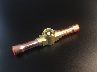 Смотровое стекло с индикатором влажности Ридан SGP 16s N, 5/8", 014L0184R (3940/5)