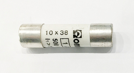 ПРЕДОХРАНИТЕЛЬ CAREL FUSE 10.3X38 1 A GG FOR UE, UR AND UA TRANSFORMER A TYPE