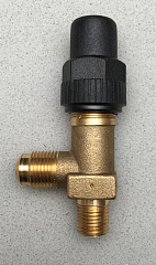 ВЕНТИЛЬ ЗАПОРНЫЙ УГЛОВОЙ GMC Receiver Valve RVV3-2, 3/8" SAE - 1/4" NPT (6110/32)