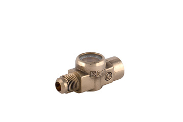 СМОТРОВОЕ СТЕКЛО CASTEL Liquid Indicator 1/2" Flare M/F, 3850/44