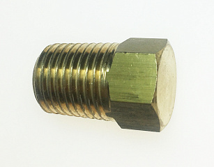 ЗАГЛУШКА С НАРУЖНОЙ РЕЗЬБОЙ CASTEL Plug 1/4" NPT, 7520/2