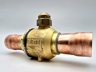 ШАРОВОЙ ВЕНТИЛЬ CASTEL, 2.1/8"-54mm ODS, Kv=214 м3/час, 6570/17