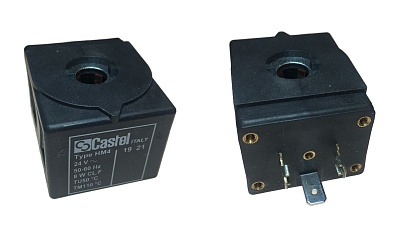 КАТУШКА ДЛЯ СОЛЕНОИДНОГО КЛАПАНА CASTEL Coil  HM4   24 VAC 50/60 Hz, 9160/RA2