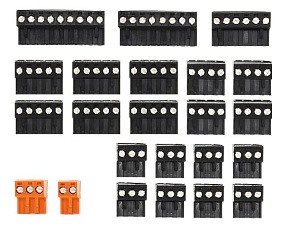 КОМПЛЕКТ РАЗЪЕМОВ ДЛЯ КОНТРОЛЛЕРА CAREL PCO5+/C.PCO MEDIUM 2 DRIVER, P+50CON020