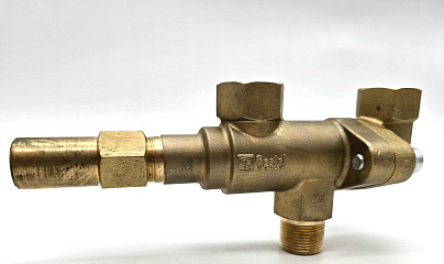 ВЕНТИЛЬ ТРЕХХОДОВОЙ ДЛЯ ПРЕДОХРАН. КЛАПАНОВ  CASTEL  Changeover Valve 1" NPT x 1" NPT, 3032/88