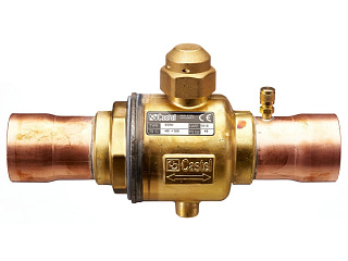 ШАРОВОЙ ВЕНТИЛЬ С СЕРВИСНЫМ ШТУЦЕРОМ CASTEL  Ball Valve 42 mm ODS - Access Port, 6590/M42A