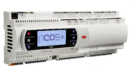 КОНТРОЛЛЕР CAREL PCO5+ LARGE С ДИСПЛЕЕМ, FB/BMS NO OPTO, NO USB, PGD1 BUILT IN