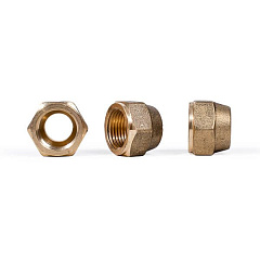 ГАЙКА НАКИДНАЯ CASTEL Nut 1/4" Flare x Pipe 1/4", 7010/22