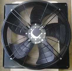 Вентилятор осевой LionBall YWF6D900SE, 900 mm, 400V, 2,9A, 1400W, 900 rpm, с решёткой и монт. пластиной.