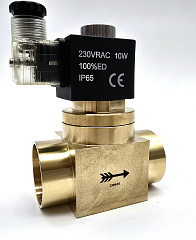 Соленоидный клапан с катушкой OFFENWANGER Solenoid Valve 42mm ODS, M48, 230В, 10Вт, Kv=14м3/час, VDH 501