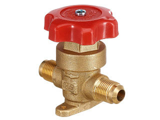 ВЕНТИЛЬ ЗАПОРНЫЙ CASTEL Diaphragm Valve 3/8" Flare, 6210/3