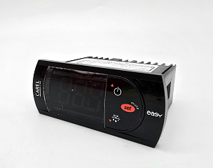 КОНТРОЛЛЕР (ЭЛЕКТРОННЫЙ ТЕРМОСТАТ) CAREL, 1 РЕЛЕ: компрессор (2 HP), 1 DIGITAL INP (цифровой вход)