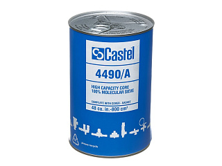 ФИЛЬТРУЮЩИЙ БЛОК ОСУШИТЕЛЬ С ПРОКЛАДКАМИ CASTEL, Италия. 800 см3. Dryer 100% molecular sleve. 4490/A