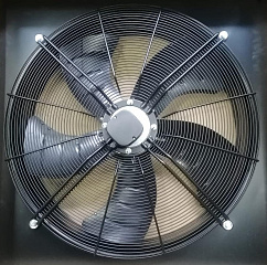 Вентилятор осевой LionBall YWF-6D-800SE, 800 mm, 400V, 3A, 1600W, 900 rpm, с решёткой и монт. пластиной.