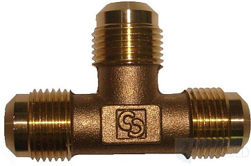 ФИТИНГ ТРОЙНИК CASTEL TEE 1/4" Flare, 7310/2