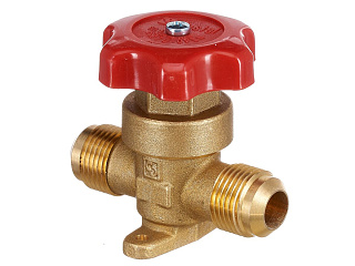 ВЕНТИЛЬ ЗАПОРНЫЙ CASTEL Diaphragm Valve 5/8" Flare, 6210/5