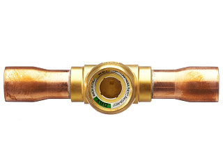 СМОТРОВОЕ СТЕКЛО CASTEL с индикатором влажности, 3/4" ODS, 3940/6