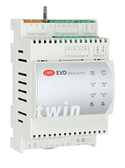 ДРАЙВЕР ЭРВ CAREL, EVD EVOLUTION TWIN, для упр. двумя вентилями CAREL (RS485/MODBUS), EVD0000T50