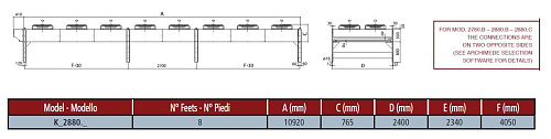 Конденсатор Thermokey серии «H» 1207 кВт, R404a, ∆T=15 K, EN 327 8х2х800 мм, KH 2880.CD V