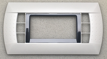 РАМКА CAREL FACE PLATE PGD1, LIGHT GREY EXT, GREY INT, NEUTRAL 20 PCS.