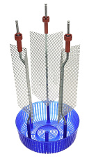 КОМПЛЕКТ ЭЛЕКТРОДОВ CAREL,  ELECTRODE KIT 10 TO 18 KG/H, THREE PHASE, C TYPE