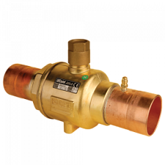 ШАРОВОЙ ВЕНТИЛЬ С СЕРВИСНЫМ ШТУЦЕРОМ CASTEL  Ball Valve 3" (76,2 мм), 6570/24A