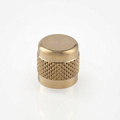 КОЛПАЧОК НА СЕРВ. ШТУЦЕР CASTEL Cap and Gasket 1/4" Flare - Brass, 8392/A