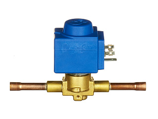 СОЛЕНОИДНЫЙ КЛАПАН С КАТУШКОЙ CASTEL Solenoid Valve 10mm ODS, Kv=0,23 м3/час, 1028/M10A6